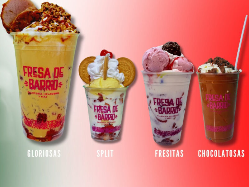 Fresa de Barrio - Fresas con Crema, Paletería y Heladería